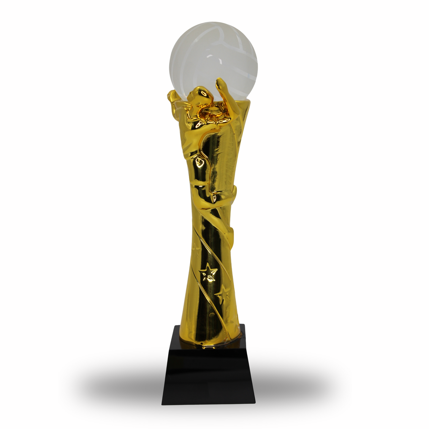 VOLLEYBALL CRYSTAL TROPHY JB-DB368